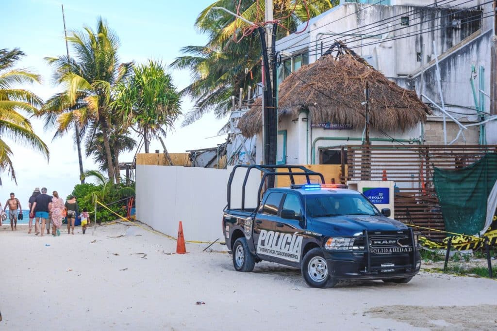 Playa del Carmen aumenta el patrullaje policial para reforzar la seguridad en las zonas turísticas