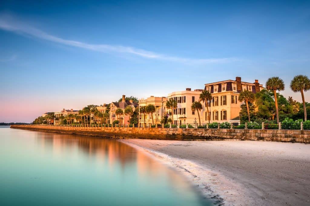 charleston beach, carolina del sur