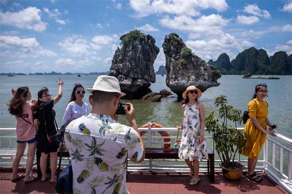 En Vietnam, los ingresos por turismo aumentan al máximo en 7 meses