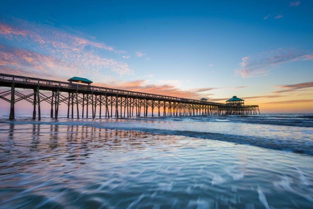 Playa Folly en Charleston 